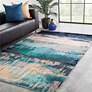 1_Jaipur Genesis GES27 2'x3' Navy and Beige Rectangle Area Rug