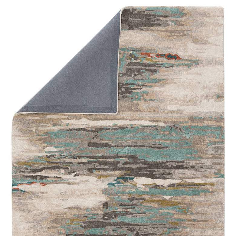 Image 3 Jaipur Genesis Ryenn GES06 5'x8' Gray and Blue Area Rug more views