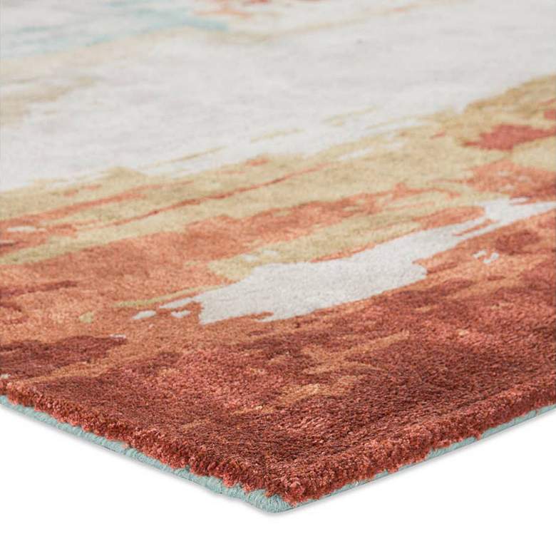 Image 2 Jaipur Genesis Swisher GES30 5'x8' Blue and Red Area Rug more views