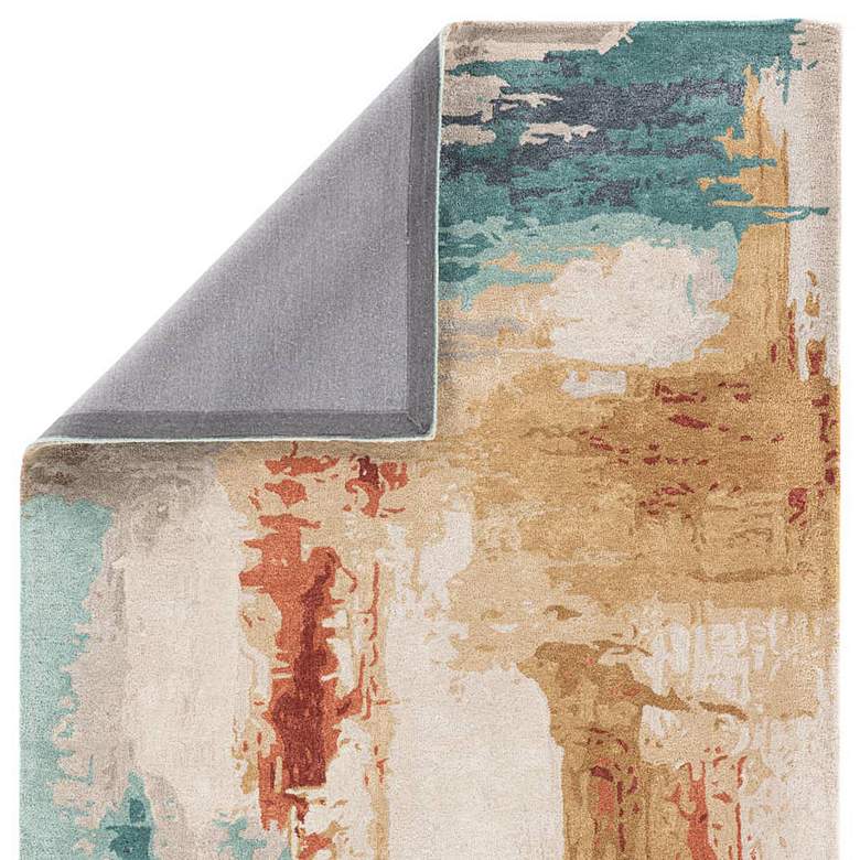 Image 3 Jaipur Genesis Swisher GES30 5'x8' Blue and Red Area Rug more views