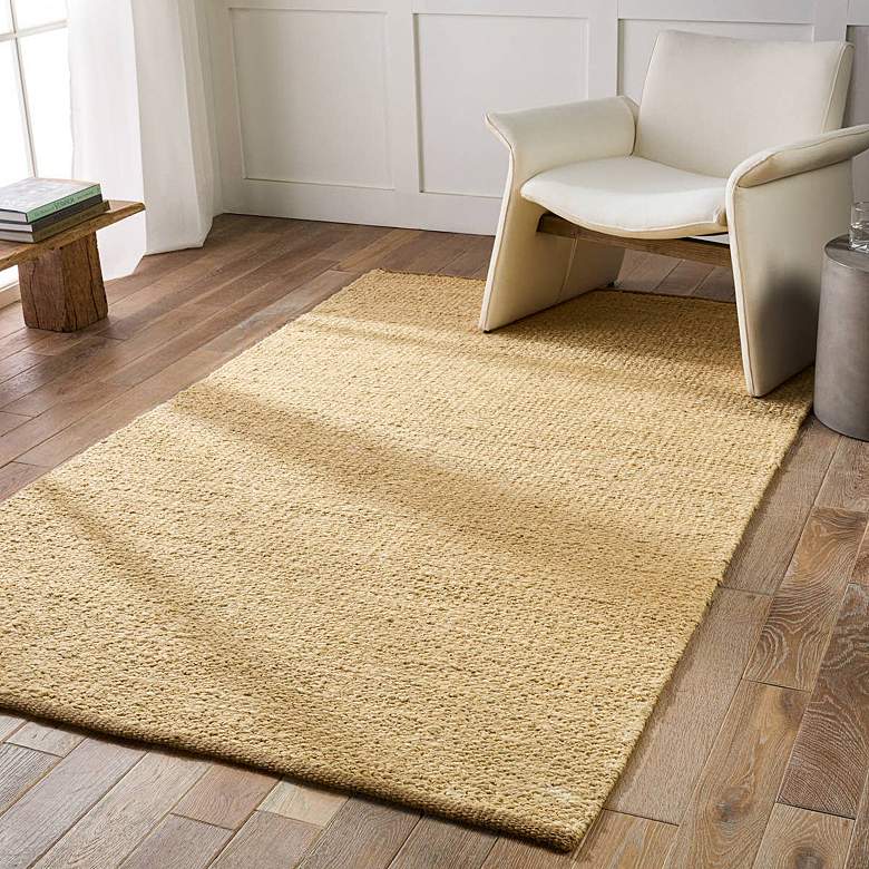 Image 1 Jaipur Laylani Murrel LAY02 5&#39;x8&#39; Tan Rectangular Area Rug