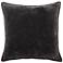 Jaipur Lexington Charcoal Gray 26" Square Throw Pillow