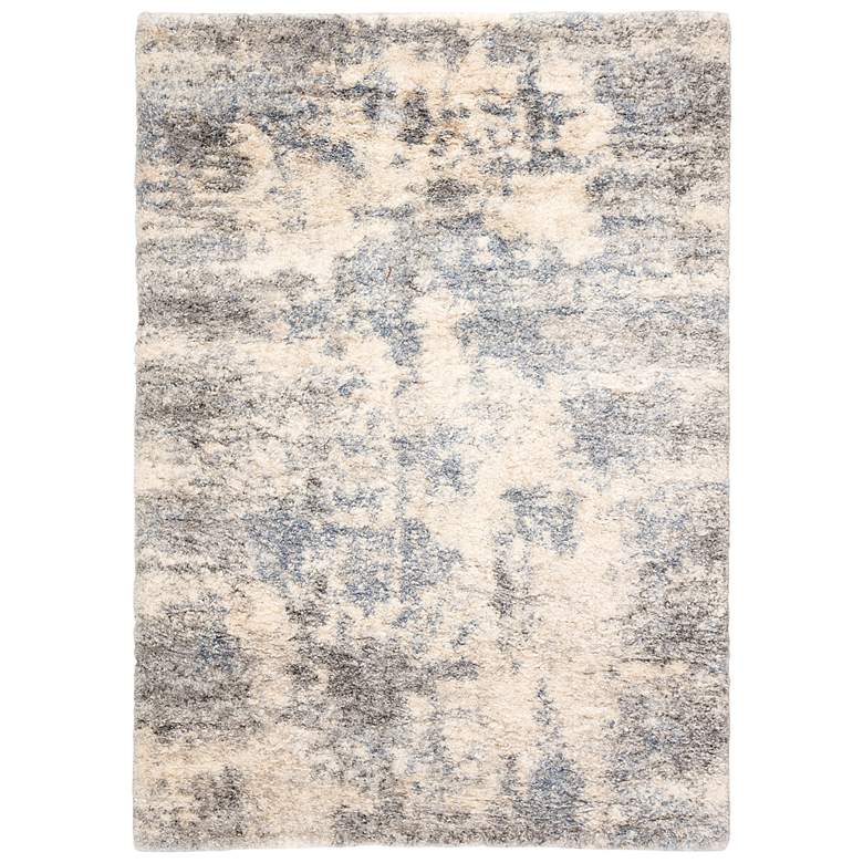 Image 2 Jaipur Lyra Harmony LYR03 5'3"x7'7" Gray and Blue Area Ru