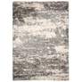 2_Jaipur Lyra LYR02 5'3"x7'7" Gray Cream Rectangle Area Rug