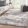 1_Jaipur Lyra LYR02 5'3"x7'7" Gray Cream Rectangle Area Rug