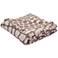 Jaipur National Geographic Taupe and Ivory Throw Blanket