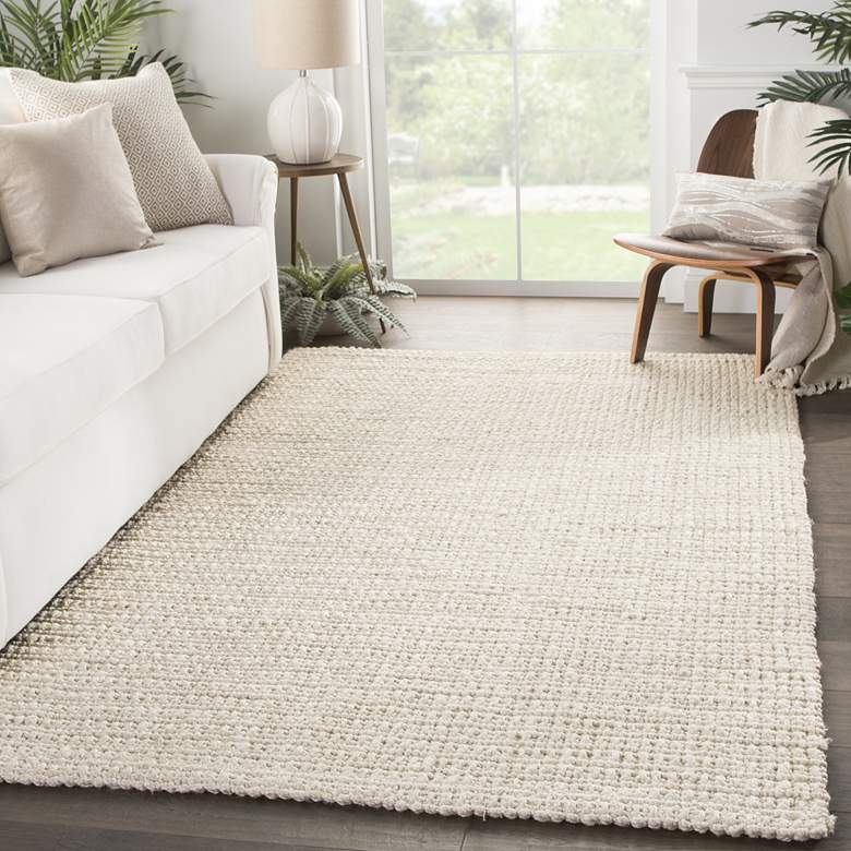 Image 1 Jaipur Naturals Tobago Tyne NAT39 5'x8' Ivory Area Rug
