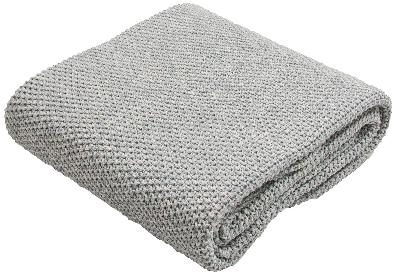 Jaipur Parade Pale Blue Cotton Throw Blanket 9H854 Lamps Plus