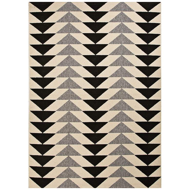 Image 1 Jaipur Patio Gray 5'3"x7'6" Indoor/Outdoor Area Rug