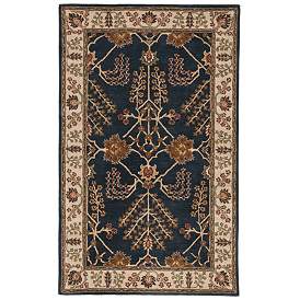 Image2 of Jaipur Poeme Chambery PM82 3'6"x5'6" Blue Off-White Area