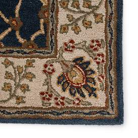 Image5 of Jaipur Poeme Chambery PM82 3'6"x5'6" Blue Off-White Area more views