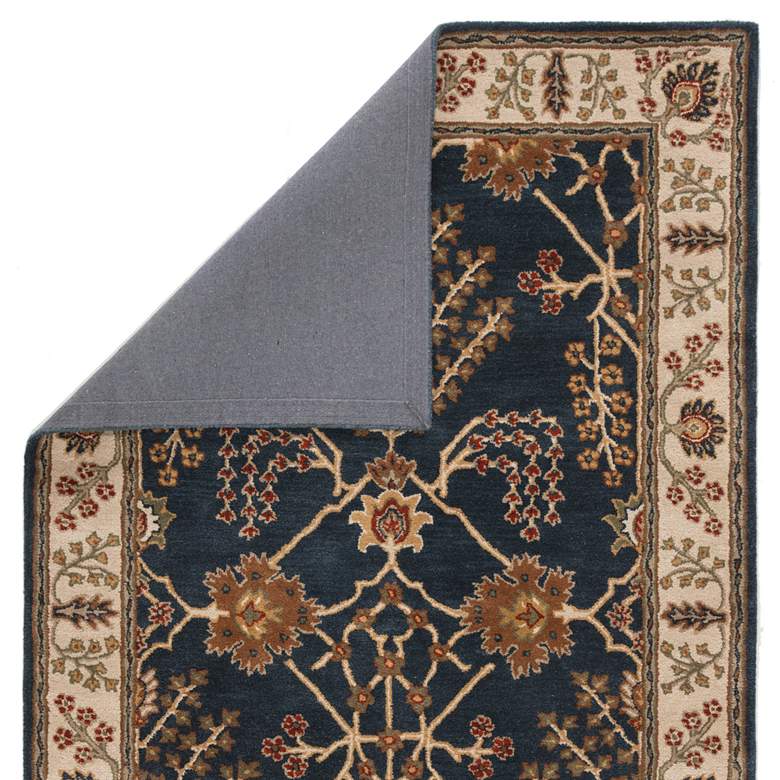 Image 4 Jaipur Poeme Chambery PM82 5'x8' Blue and Off-White Area Rug more views
