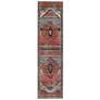 Thumbnail2 of Jaipur Polaris Cicero POL40 2'6"x8' Orange Runner Area Rug