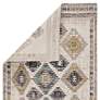 4_Jaipur Polaris POL17 5'3"x7'6" Yellow Blue Area Rug more views