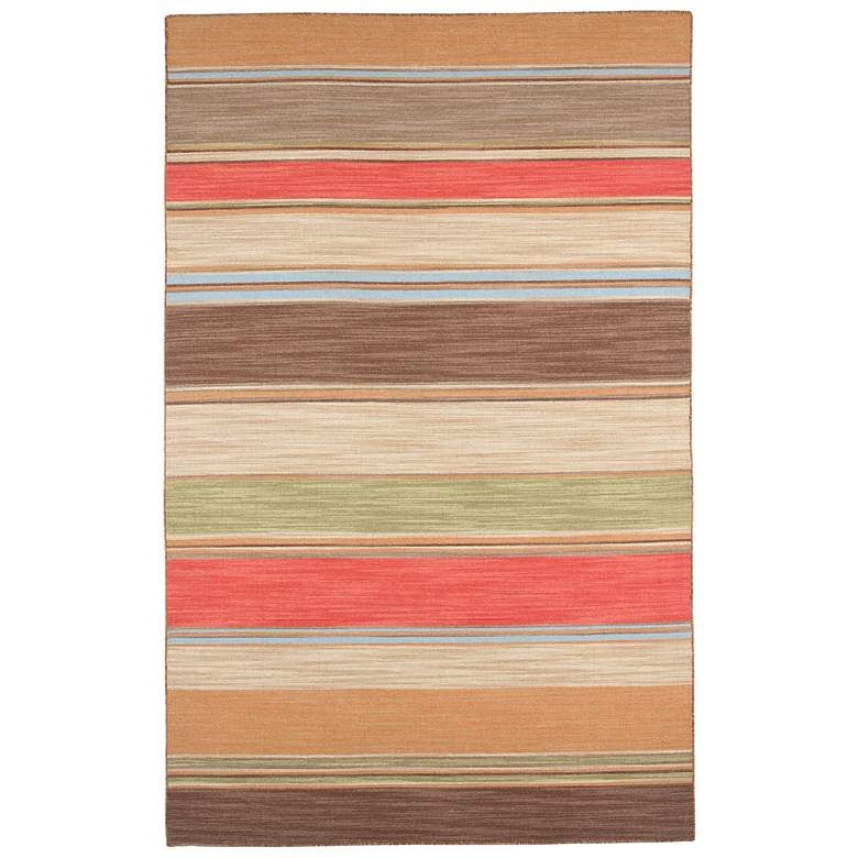 Image 1 Jaipur Pura Vida La Palma PV22 5'x8' Poppy Area Rug