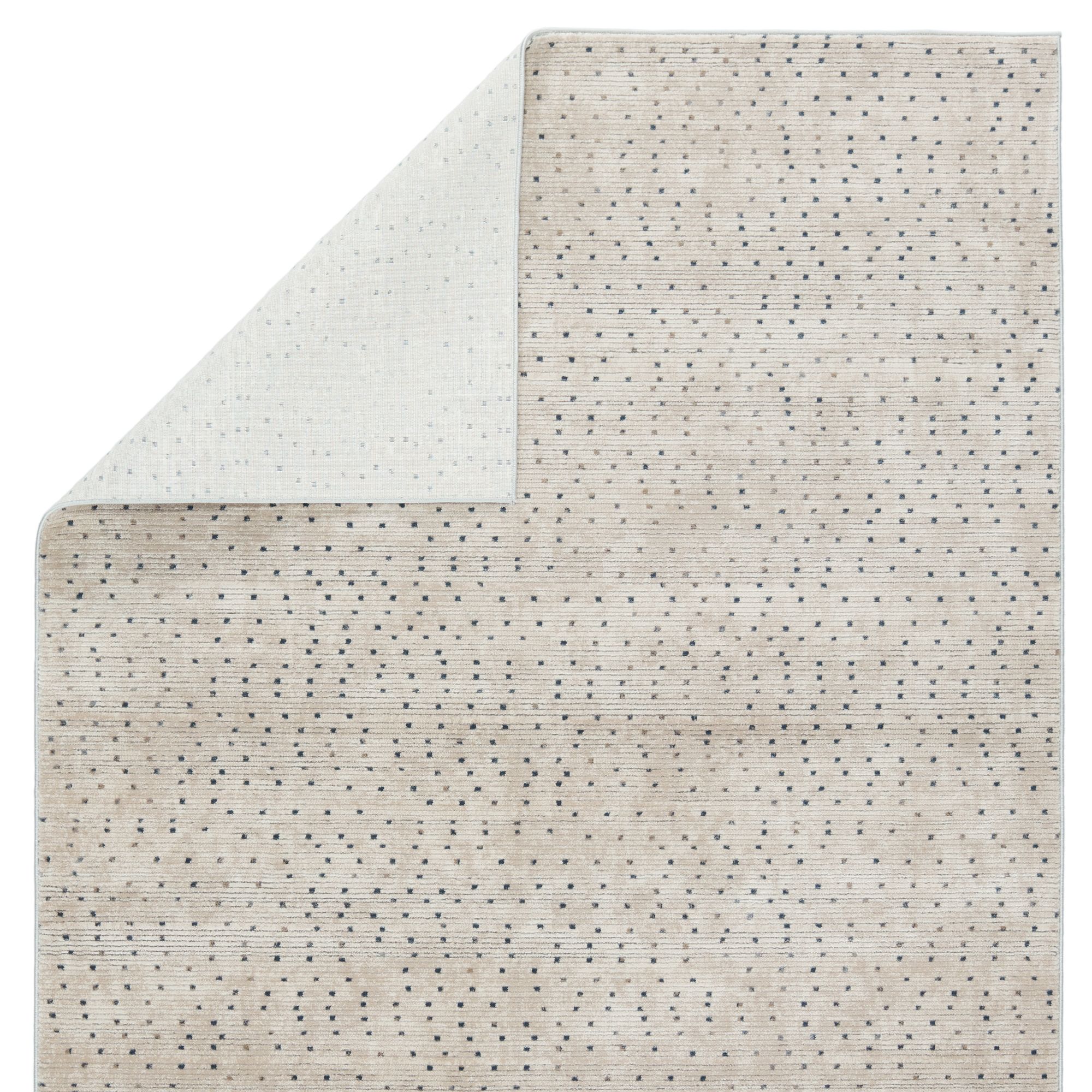 Thumbnail4 of Jaipur Sundar Melora SUD03 6'7"x9'6" Beige and Gray Area  more views