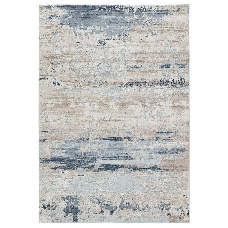 Image 1 Jaipur Sundar Ronan SUD05 5&#39;3 inchx8&#39; Gray and Beige Area Rug