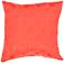 Jaipur Veranda Seashell Poppy Red 18" Indoor-Outdoor Pillow
