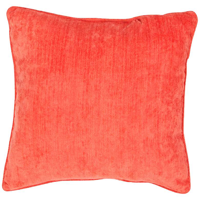 Image 1 Jaipur Veranda Tigerlily Red 20 inch Indoor-Outdoor Pillow