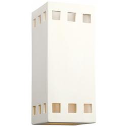 Jaken-12.5-inch-high-ceramic-paintable-white-row-of-squares-up/down-LED