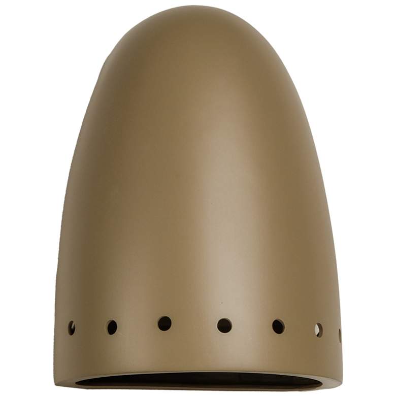 Image 1 Jaken-15-inch-high-ceramic-spice-up/down-LED-outdoor-wall-light