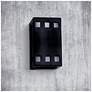 3_Jaken-9.5-inch-high-ceramic-black-up/down-LED-outdoor-wall-light more views