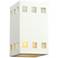 Jaken-9.5-inch-high-ceramic-paintable-white-up/down-LED-outdoor-wall-light