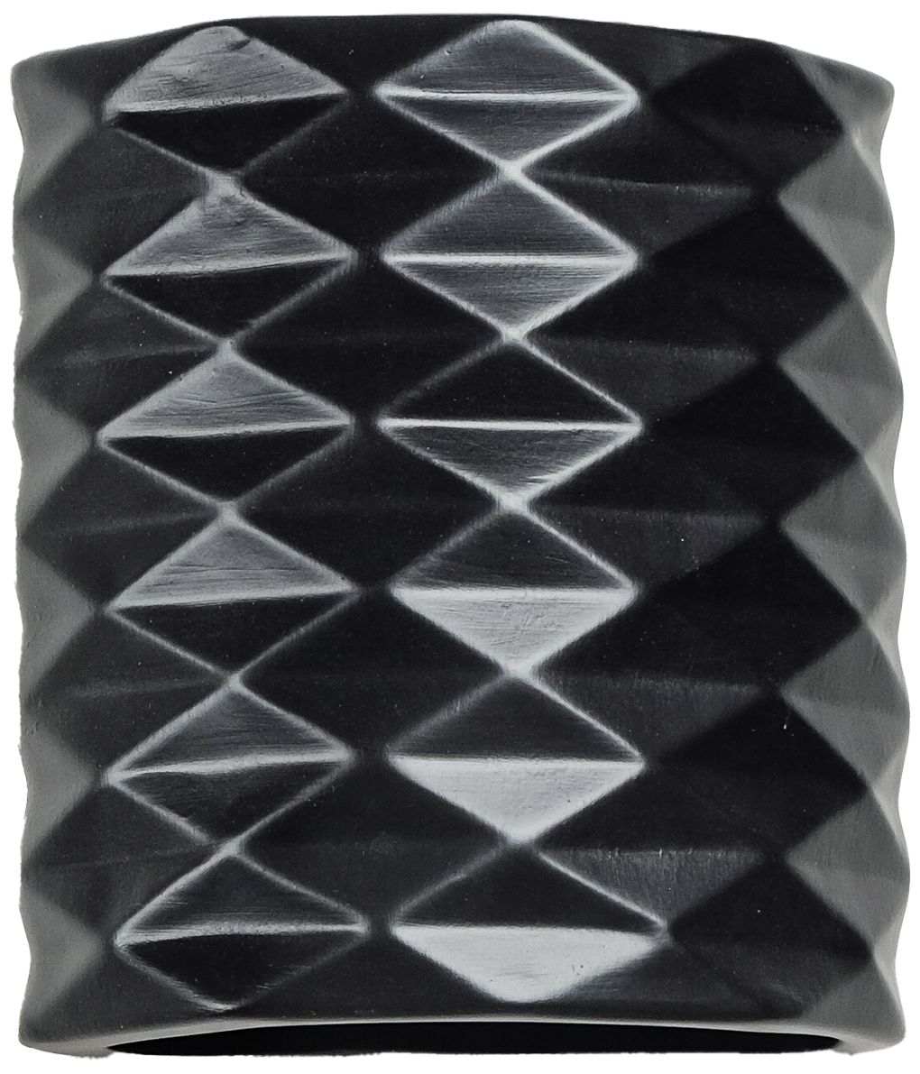 Jaken-9.75-inch-high-ceramic-black-up/down-LED-outdoor-wall-light