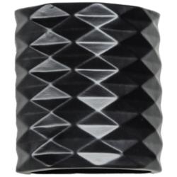 Jaken-9.75-inch-high-ceramic-black-up/down-LED-outdoor-wall-light