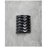 3_Jaken-9.75-inch-high-ceramic-black-up/down-LED-outdoor-wall-light more views