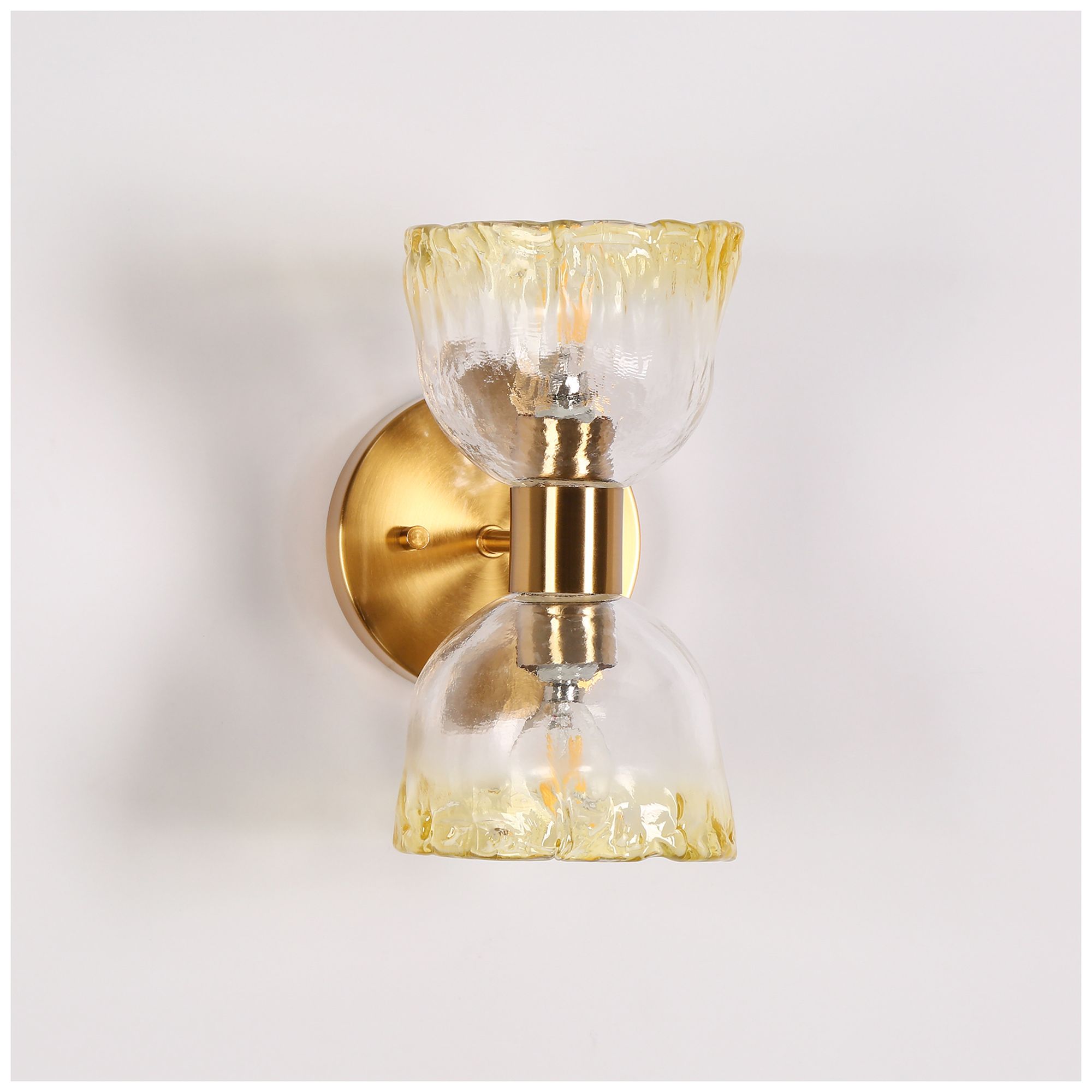 Jalebess 2-Light Glass Wall Sconces - Made to Order