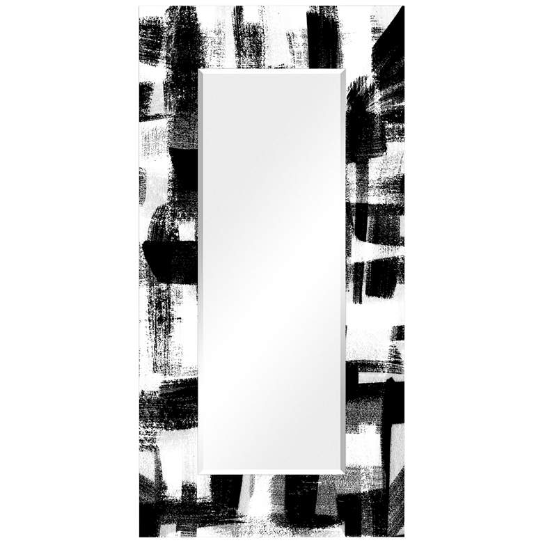 Image 2 Jam Session II Printed Art Glass 36 inch x 72 inch Wall Mirror