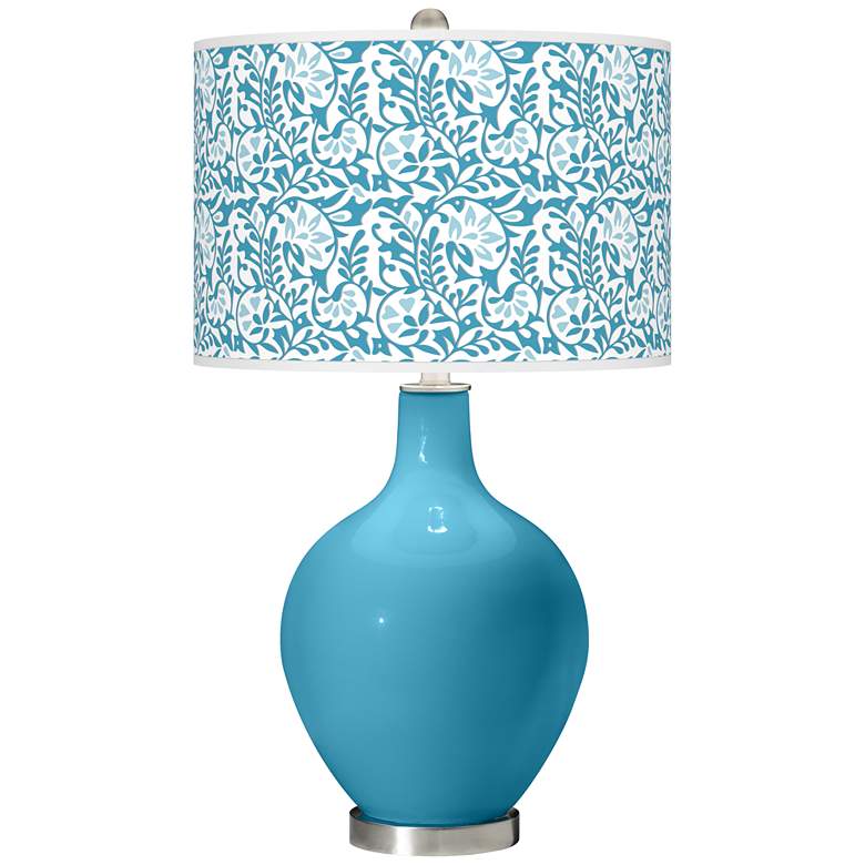 Image 1 Jamaica Bay Gardenia Ovo Table Lamp