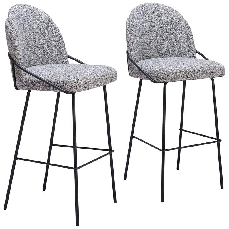 Image 1 Jambi Barstool Black & White