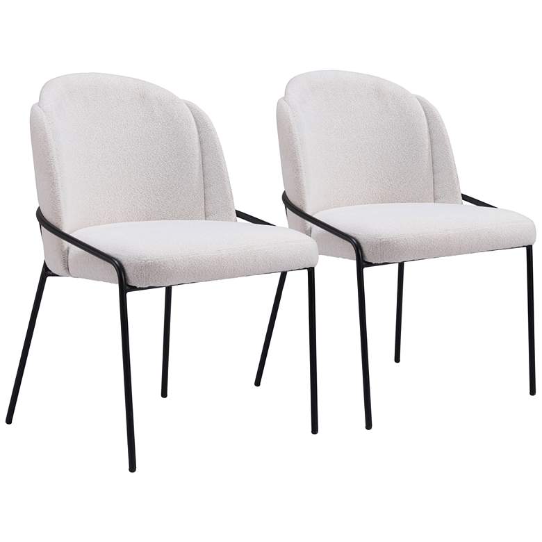 Image 1 Jambi Dining Chair (Set of 2) Ivory