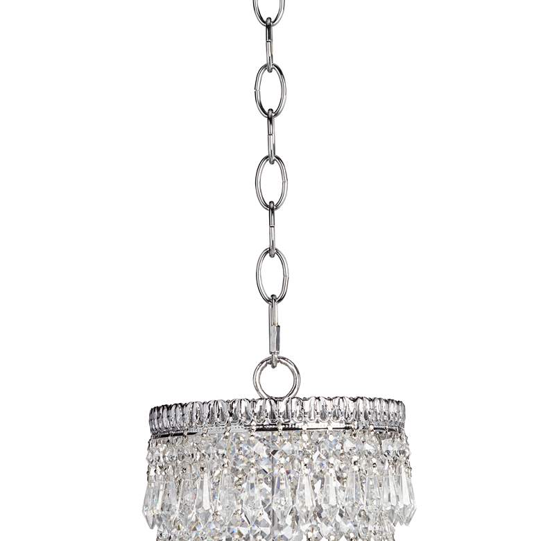 Image 5 James Moder Ibiza 24"W Silver 11-Light Crystal Chandelier more views