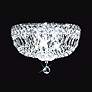 James R. Moder 10" Wide Imperial Crystal Ceiling Fixture