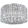 James R. Moder 13" Wide Imperial Crystal Ceiling Fixture