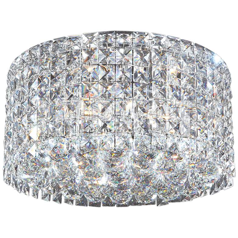 Image 1 James R. Moder 14" Wide Imperial Crystal Ceiling Fixture