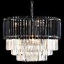 James R Moder 24" Pendant with Black Accents