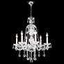 James R. Moder 24" Wide Palace Ice 6-Light Chandelier