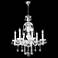 James R. Moder 24" Wide Palace Ice 6-Light Chandelier