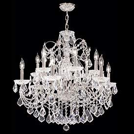 Image1 of James R. Moder 28" Wide Twelve Light Chandelier