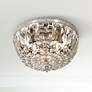 2_James R. Moder 9" Wide Traditional Hand Cut Crystal Ceiling Fixture