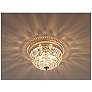 5_James R. Moder 9" Wide Traditional Hand Cut Crystal Ceiling Fixture more views