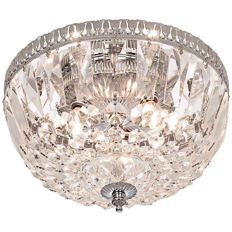 Image 3 James R. Moder 9"W Hand Cut Crystal Ceiling Fixture