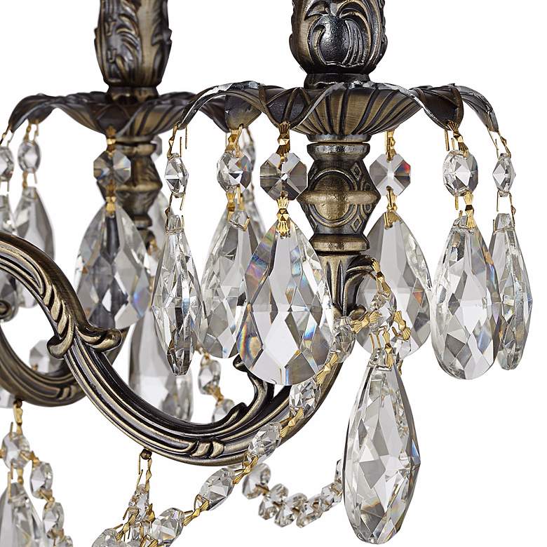 Image 6 James R. Moder Brindisi 20" Wide Monaco Bronze Candelabra Chandelier more views