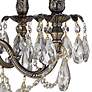 6_James R. Moder Brindisi 20" Wide Monaco Bronze Candelabra Chandelier more views