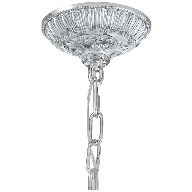 Image 4 James R. Moder Brindisi 28 inch Wide Silver 12-Light Chandelier more views