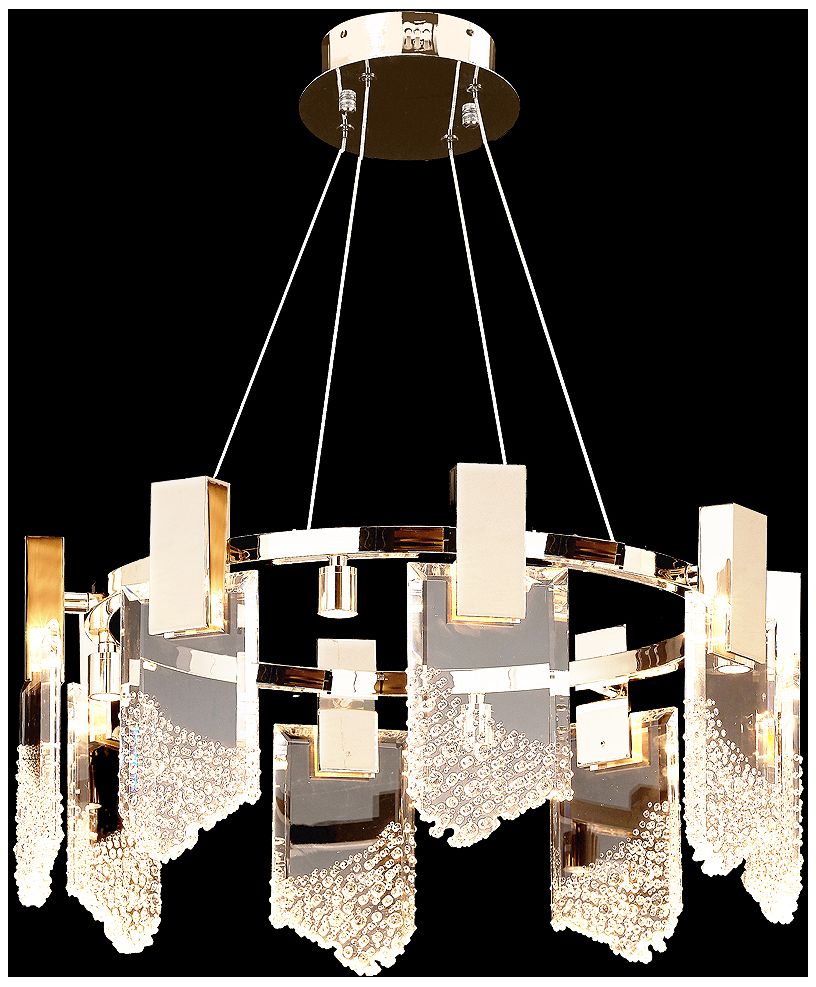 James R Moder Champagne On Ice Chandelier
